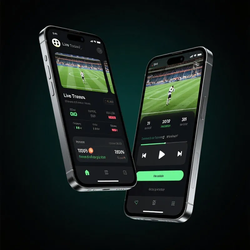 世界杯TV APP界面展示