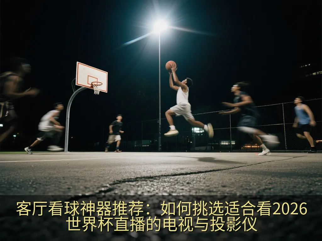 A cozy home theater with a high-definition projector displaying a clean sports statistics interface on a large wall